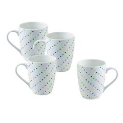 Krūzīšu komplekts Benetton Addige Porcelāns Bone China 360 ml (4 gab.) cena un informācija | Benetton Mājsaimniecības preces | 220.lv