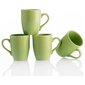 Krūze Benetton Rainbow Keramika (4 gab.): Krāsa - Zaļš cena un informācija | Glāzes, krūzes, karafes | 220.lv