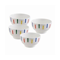Миски Benetton Po Фарфор Bone China 650 мл (4 шт) цена и информация | Посуда, тарелки, обеденные сервизы | 220.lv
