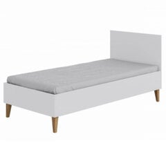 Кровать, белого цвета, 180 x 80 см цена и информация | Кровати | 220.lv