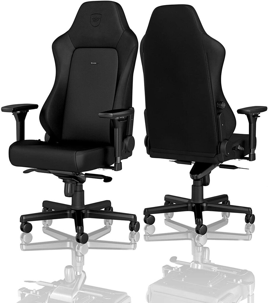 Spēļu krēsls Noblechairs HERO Black Edition, melns cena un informācija | Biroja krēsli | 220.lv