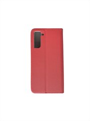 Чехол Hallo Book Case для Samsung Galaxy S21 FE, красный цена и информация | Чехлы для телефонов | 220.lv