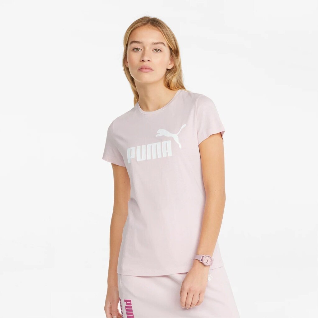 Puma sieviešu T-krekls 586775*82, rozā 4064535452907 cena un informācija | T-krekli sievietēm | 220.lv
