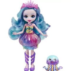 Кукла Enchantimals Осьминог Джелане с домашним животным, HFF34 цена и информация | Игрушки для девочек | 220.lv