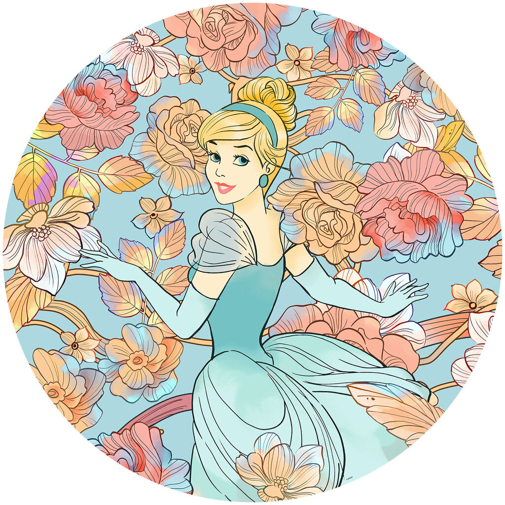 Foto tapetes Cinderella Pastel Dreams цена и информация | Fototapetes | 220.lv