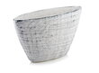 Keramikas puķu pods ETNO, laivas formā, pelēks, 38x12 x 20(A) cm cena un informācija | Puķu podi | 220.lv