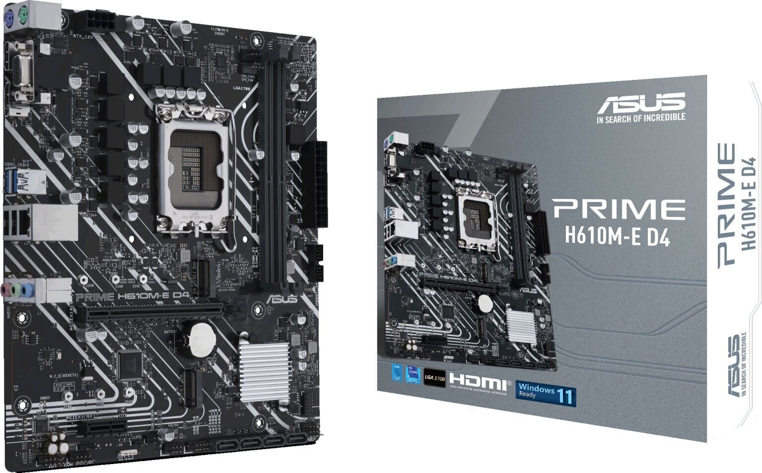 Asus PRIME H610M-E D4 cena un informācija | Mātesplates | 220.lv