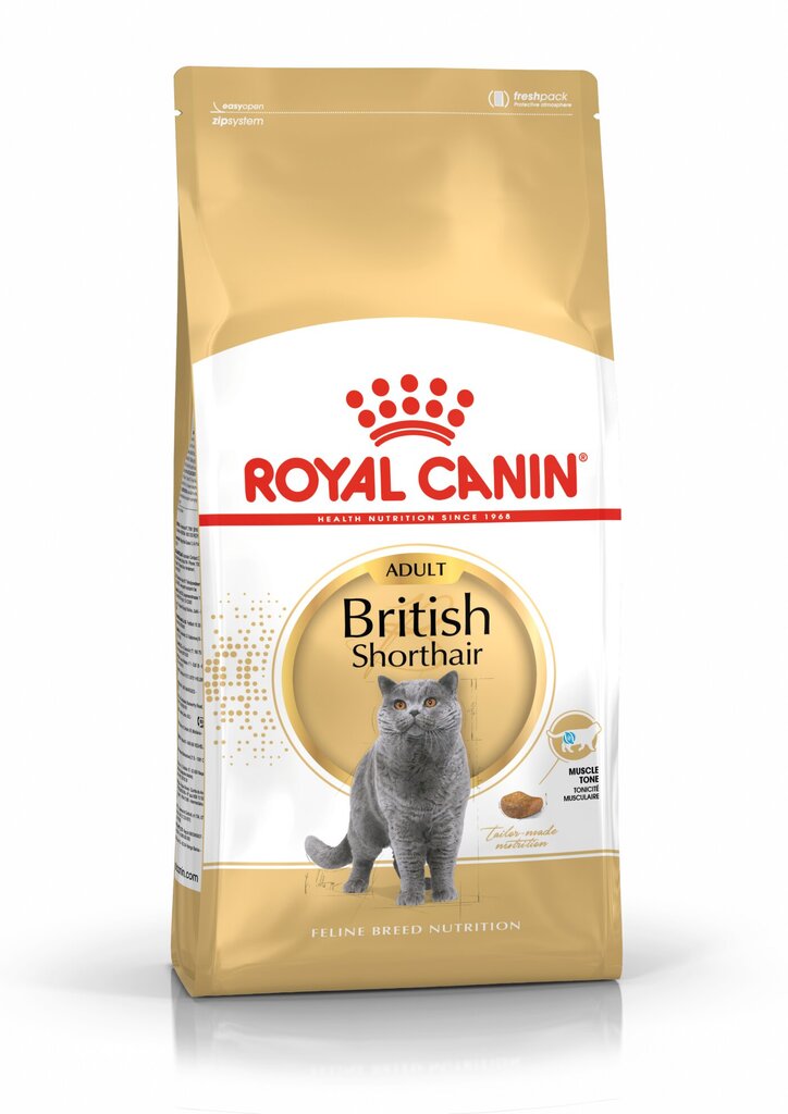 Royal Canin British shorthair, 10 kg цена и информация | Sausā barība kaķiem | 220.lv