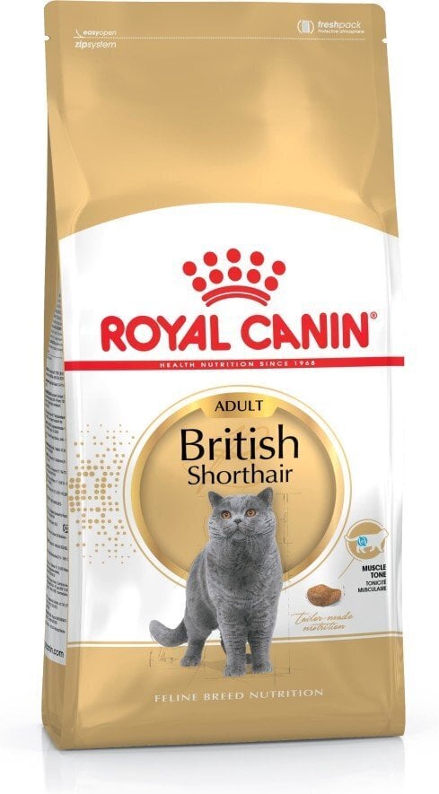 Сухой корм Royal Canin для британских короткошерстных кошек, 4 кг цена |  220.lv