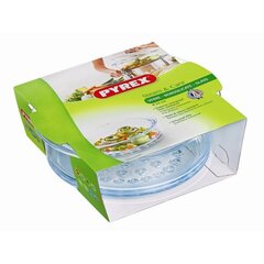 Krāsns Trauks Pyrex Steam&Care Caurspīdīgs Stikls: Parametri - Ø 20 cm cena un informācija | Cepamais papīrs, trauki, formas | 220.lv