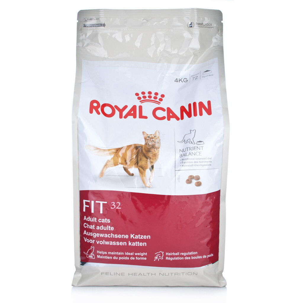 ROYAL CANIN FHN 4KG FIT KAĶIEM cena un informācija | Sausā barība kaķiem | 220.lv