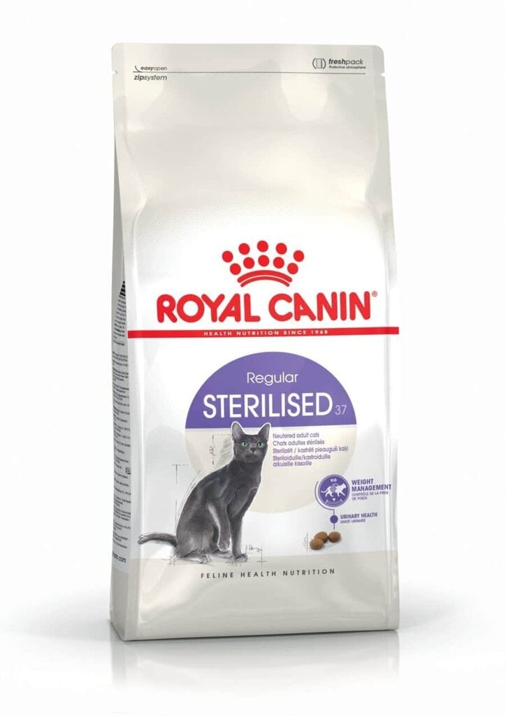 Royal Canin Cat Sterilised 10 kg цена и информация | Sausā barība kaķiem | 220.lv