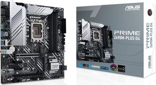 Asus PRIME Z690M-PLUS D4 cena un informācija | Mātesplates | 220.lv