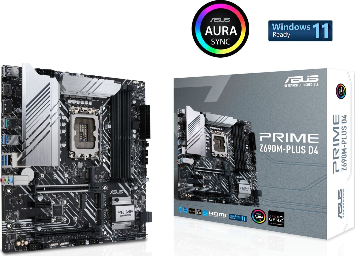 Asus PRIME Z690M-PLUS D4 цена и информация | Mātesplates | 220.lv