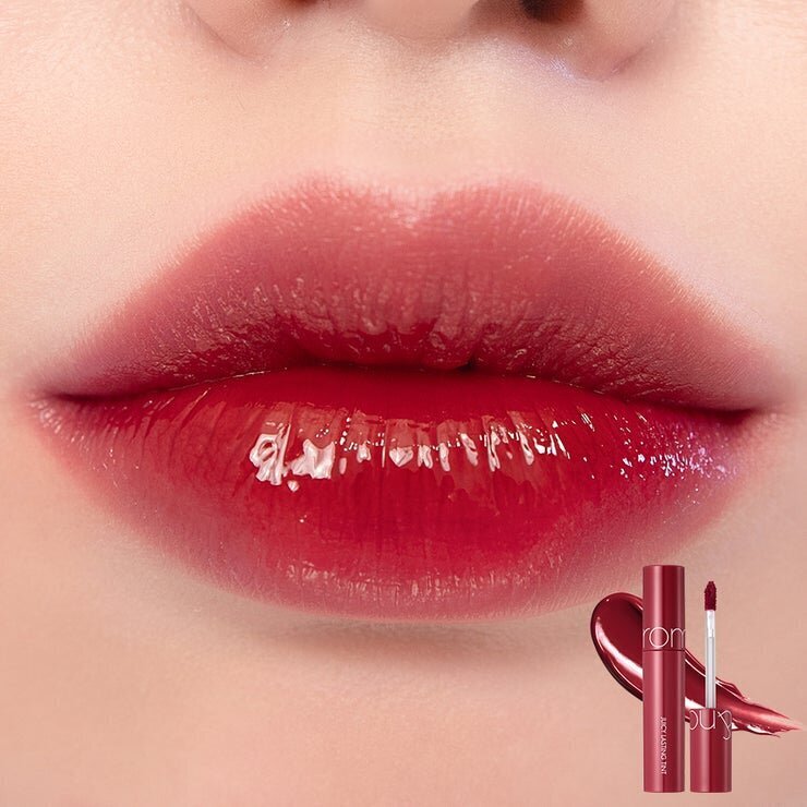 Lūpu spīdums Tint Rom&nd Juicy Lasting Tint (12 Cherry Bomb) цена и информация | Lūpu krāsas, balzāmi, spīdumi, vazelīns | 220.lv