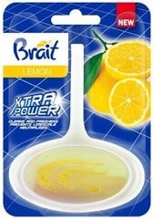 Brait WC piekarināms atsvaidzinātājs-ziepes ar citrona aromātu, 40 g cena un informācija | Tīrīšanas līdzekļi | 220.lv