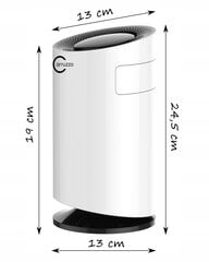Очиститель воздуха Carruzzo с УФ лампой KJ180F-E02A цена и информация | Очистители воздуха | 220.lv