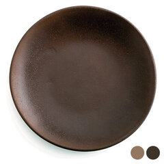 Тарелка Anaflor, керамика, 25 см, чёрная цена и информация | Посуда, тарелки, обеденные сервизы | 220.lv