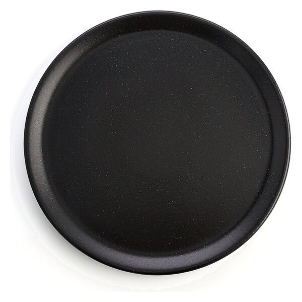 Šķīvis Anaflor Keramika (31 cm): Krāsa - Melns cena un informācija | Trauki, šķīvji, pusdienu servīzes | 220.lv