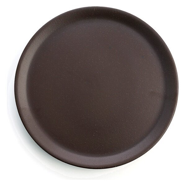 Šķīvis Anaflor Keramika (31 cm): Krāsa - Melns cena un informācija | Trauki, šķīvji, pusdienu servīzes | 220.lv