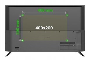 Настенный ЖК-дисплей 26-55 до 20кг, Регулируемый угол наклона VESA  цена и информация | Кронштейны и крепления для телевизоров | 220.lv