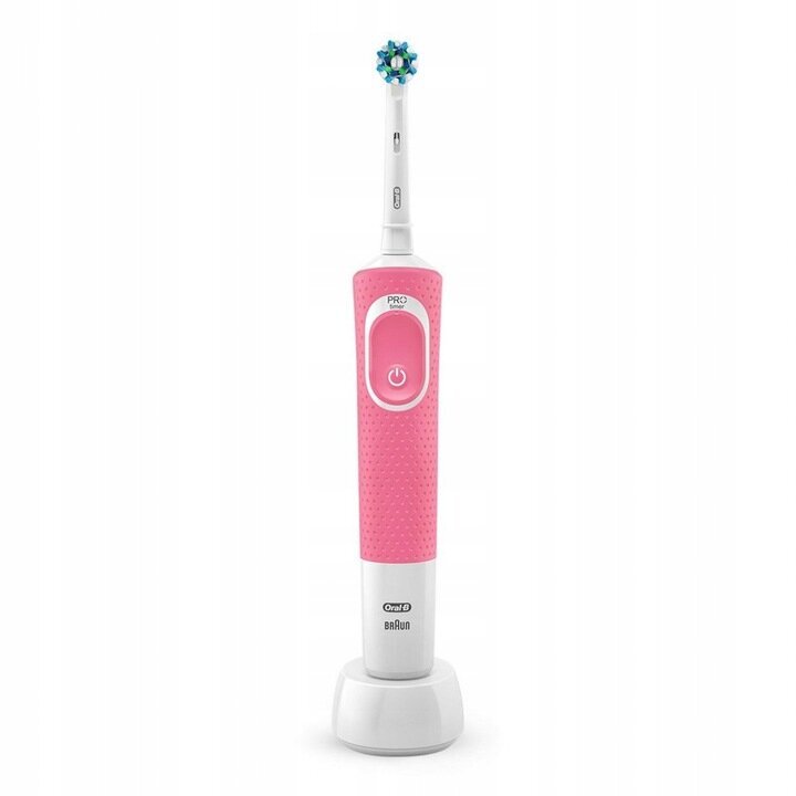 Elektriskā zobu birste - Oral-B Vitality 100 PINK cena un informācija | Elektriskās zobu birstes | 220.lv