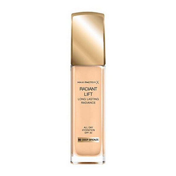 Šķidrā grima bāze Radiant Lift Max Factor 080 Deep Bronze, 30 ml цена и информация | Grima bāzes, tonālie krēmi, pūderi | 220.lv