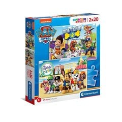 Пазл 2x20tk Paw Patrol Clementoni 24779 цена и информация | Пазлы | 220.lv