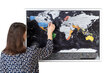 Dzēšama pasaules karte 70 x 50 cm цена и информация | Pasaules kartes | 220.lv