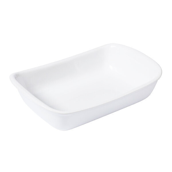 Krāsns Trauks Pyrex Supreme Keramika (26 x 18 cm): Krāsa - Balts cena un informācija | Cepamais papīrs, trauki, formas | 220.lv