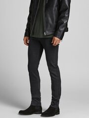 JACK & JONES vīriešu džinsi Glenn 12182965*L32, melns 5714925318083 cena un informācija | Vīriešu džinsi | 220.lv