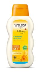 Krēmveida piens vannai ar kliņģerīti Weleda Baby 200 ml цена и информация | Косметика для мам и детей | 220.lv