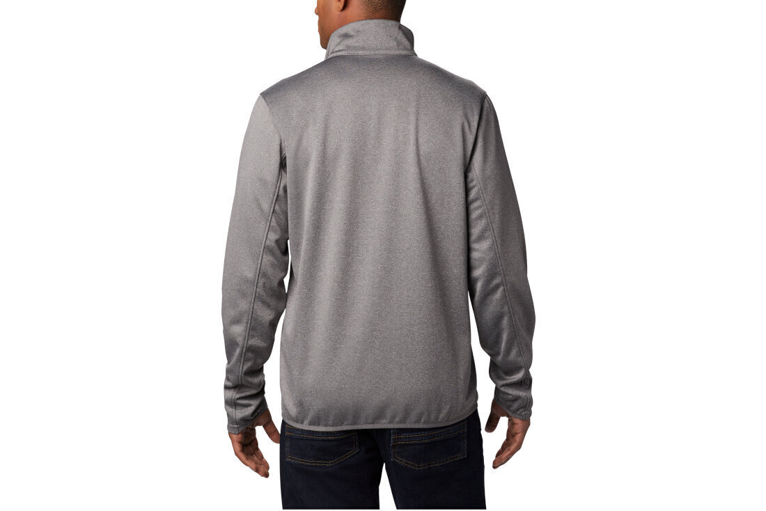 Džemperis vīriešiem Columbia Bluza Outdoor Elements Full Zip, pelēks cena un informācija | Vīriešu jakas | 220.lv