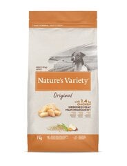 Nature's Variety Dog Original Mini Adult Chicken 7 Kg - pilnvērtīga sausā barība ar vistu mazo šķirņu suņiem cena un informācija | Sausā barība suņiem | 220.lv