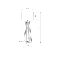 Nowodvorski Lighting stāvlampa Across 6927 cena un informācija | Stāvlampas | 220.lv