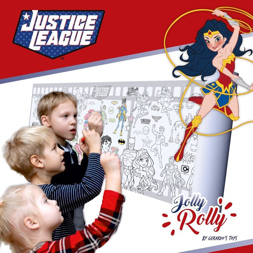 Gerardo's Toys Jolly Rolly Justice League cena un informācija | Modelēšanas un zīmēšanas piederumi | 220.lv