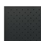 vidaXL 3-paneļu istabas aizslietnis, melns, 120x180 cm, tērauds cena un informācija | Aizslietņi | 220.lv