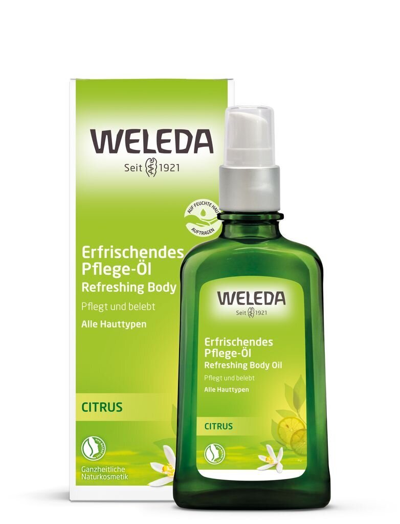 Citrusu un mandeļu eļļa Weleda 100 ml cena un informācija | Ēteriskās eļļas, kosmētiskās eļļas, hidrolāti | 220.lv