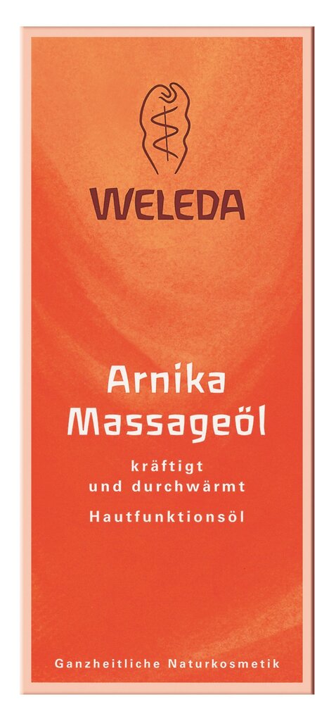 Ķermeņa eļļa ar arniku Weleda 100 ml cena un informācija | Masāžas līdzekļi | 220.lv