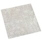 vidaXL grīdas flīzes, 20 gab., pašlīmējošas, 1,86 m², PVC, pelēkas cena un informācija | Grīdas flīzes | 220.lv