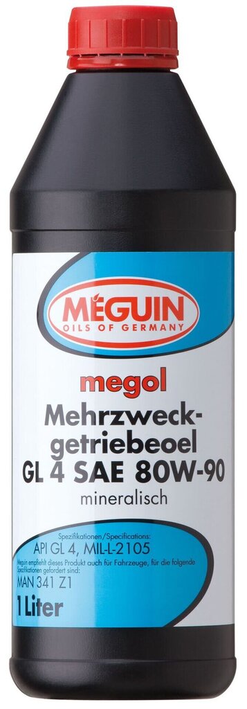 Meguin GL-4 SAE 80W-90, 1L cena un informācija | Eļļas citām autodaļām | 220.lv