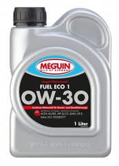 0W-30 Meguin Fuel ECO1 5L цена и информация | Моторное масло | 220.lv