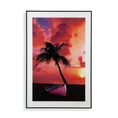 Декоративное растение DKD Home Decor, кувшин 20 x 20 x 78 cм, фарфор розовый PVC, 2 штуки цена и информация | Картины | 220.lv