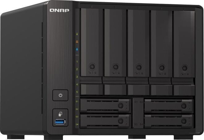 Qnap TS-h973AX-8G-EU cena un informācija | Ārējie cietie diski | 220.lv