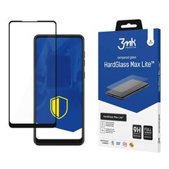 Защитная пленка 3MK HardGlass Max Lite for Samsung Galaxy A21s Black цена и информация | Защитные пленки для телефонов | 220.lv