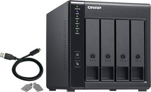 Процессор Qnap TR-004 цена и информация | Жёсткие диски | 220.lv