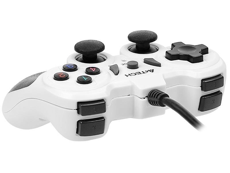 A4 Tech - Gamepad X7-T4 Snow cena un informācija | Spēļu kontrolieri | 220.lv