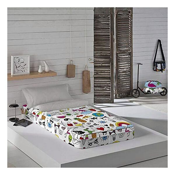 Costura gultas veļas komplekts Cool Icons, 90x190, 2 daļas cena un informācija | Gultas veļas komplekti | 220.lv
