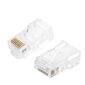 UGREEN NW110 Ethernet, RJ45 Plug, 8P/8C, Cat.5/5e, UTP (100pcs.) cena un informācija | Kabeļi un vadi | 220.lv