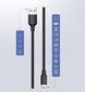 Ugreen USB - mini USB cable 480 Mbps 3 m black (US132 10386) cena un informācija | Savienotājkabeļi | 220.lv